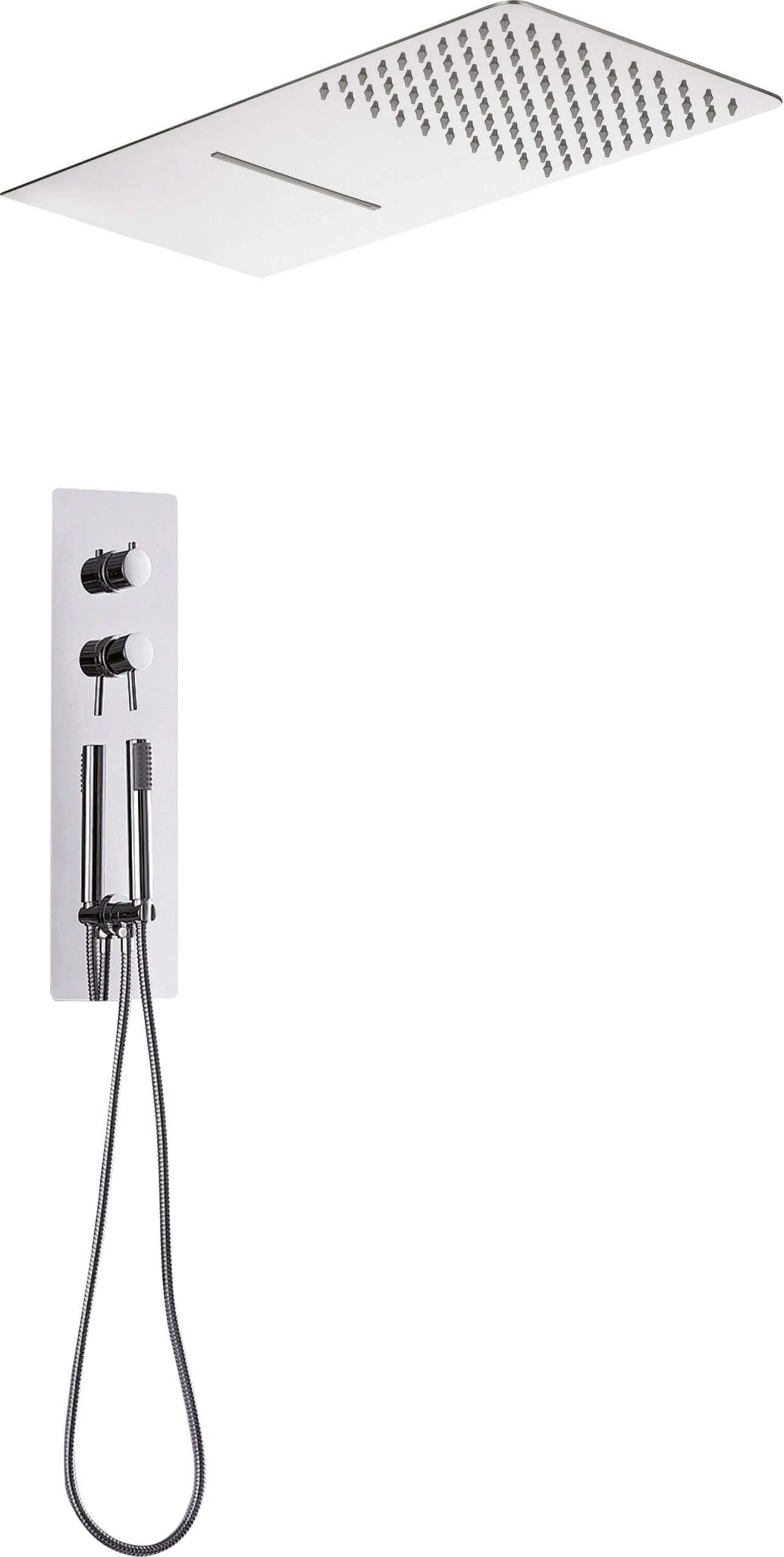 Sprchový panel - DEANTE SLIM LINE FLUSH SET NAC 09LM