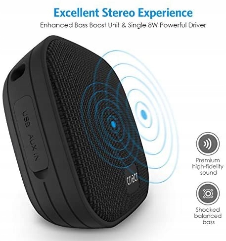 Sprchový panel - Vodeodolný Bluetooth sprchový reproduktor Criacr