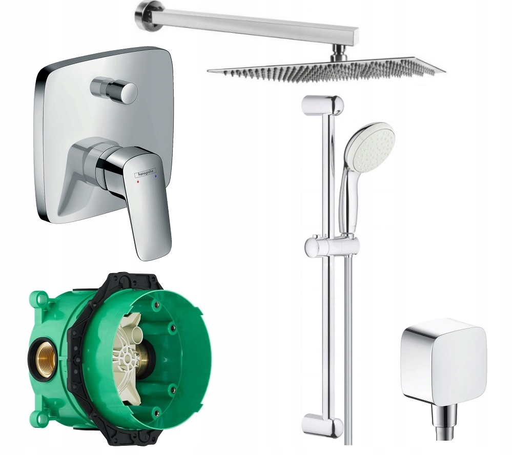 Sprchový panel - Batéria HANSGROHE iBOX + N pre skrytú inštaláciu. GROHE