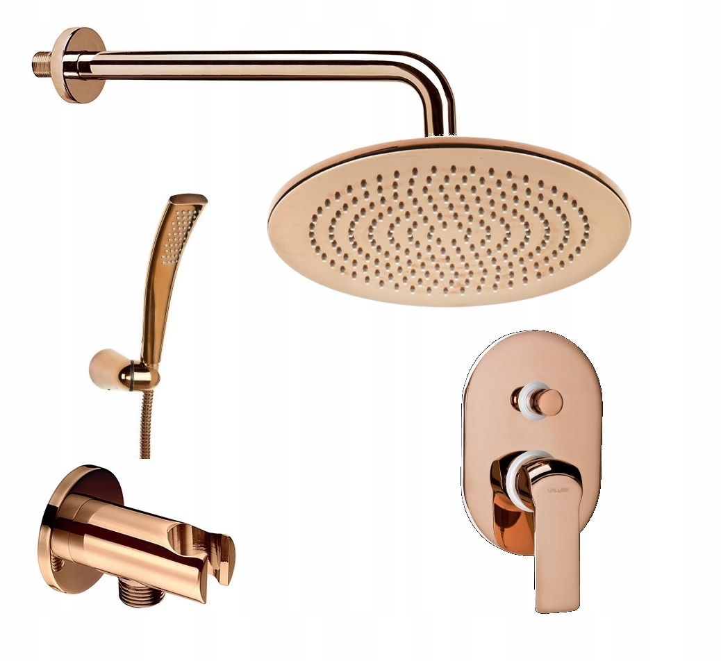 Sprchový panel - Podomietkový sprchový set VALVEX Aurora Rose Gold