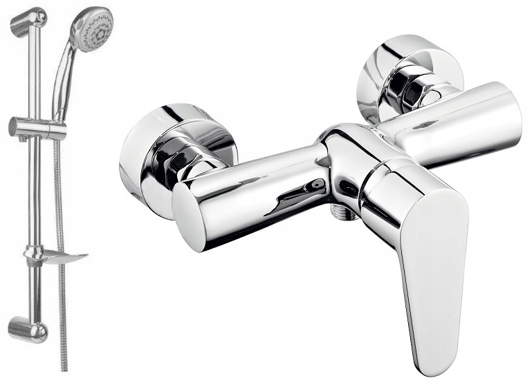 Sprchový panel -  SET Sprchová batéria sprcha + sprcha 5-F