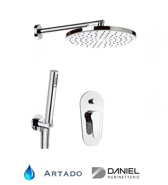 Sprchový panel - SPLACHOVAČKA DANIEL OMEGA S Dažďovou sprchou 20 cm