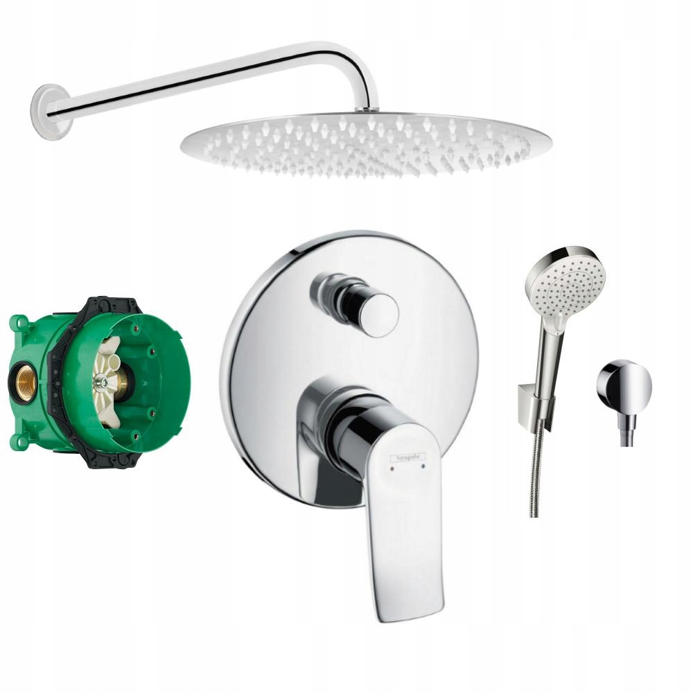 Sprchový panel - Hansgrohe Dažďová sprchová sada Slim 30