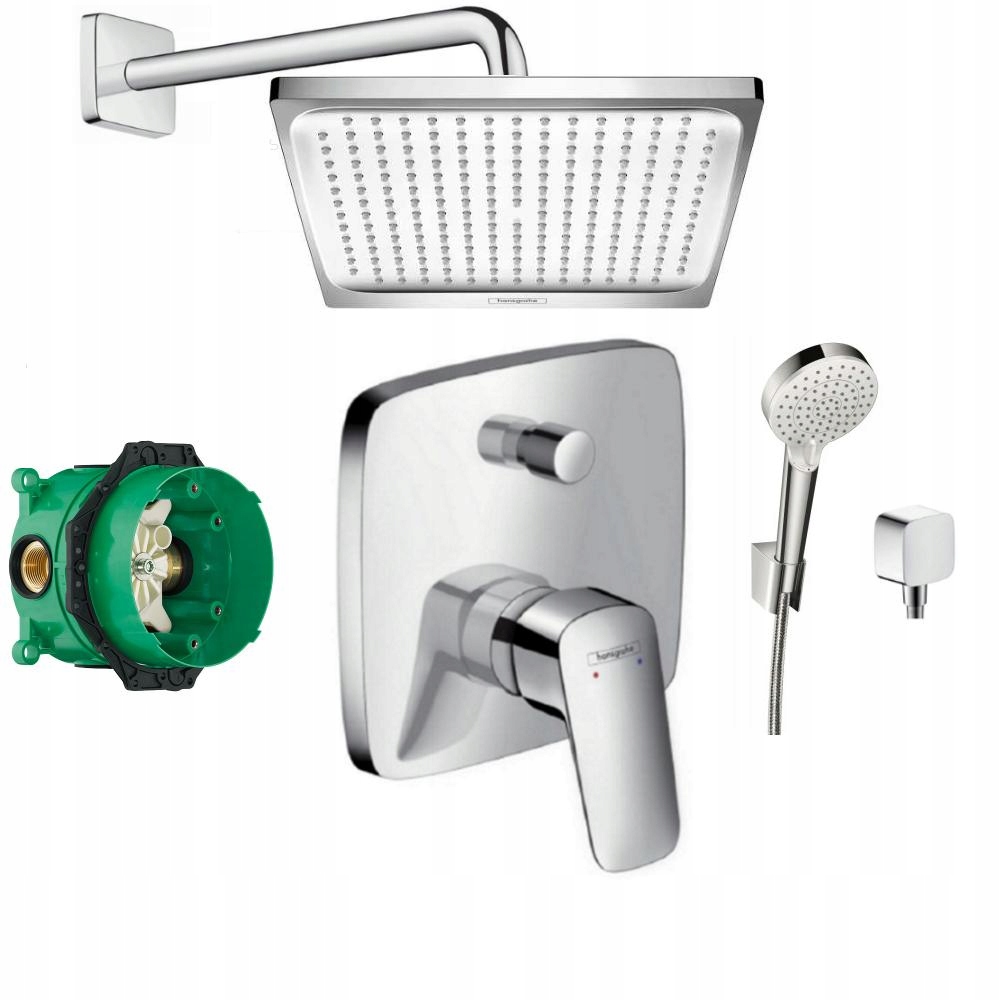 Sprchový panel - Hansgrohe Logis Sprchová sada 24 dažďová sprcha