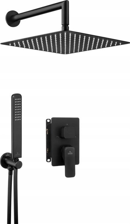 Sprchový panel - DEANTE FLUSH SET S NERO HIACYNT BOX