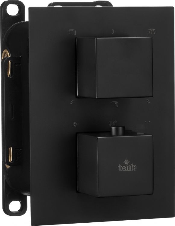 Sprchový panel - DEANTE FLUSH SET S NERO FLUSH BOXOM