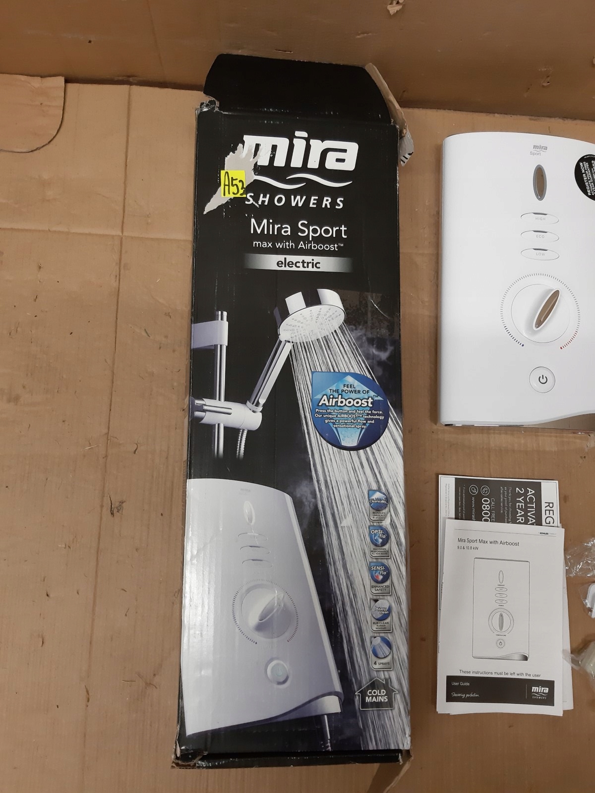 Sprchový panel - Ohrievač vody Mira SPORT 10kW NOVINKA Flow