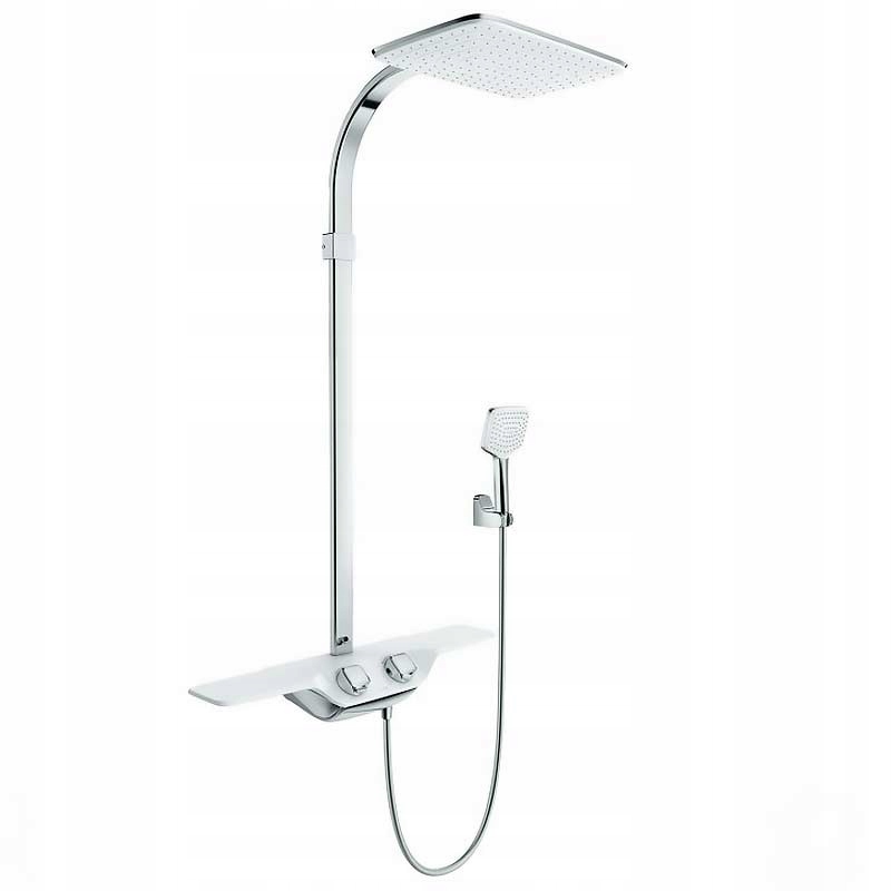 Sprchový panel - Kludi Cockpit Discovery White / Chrome 802009100