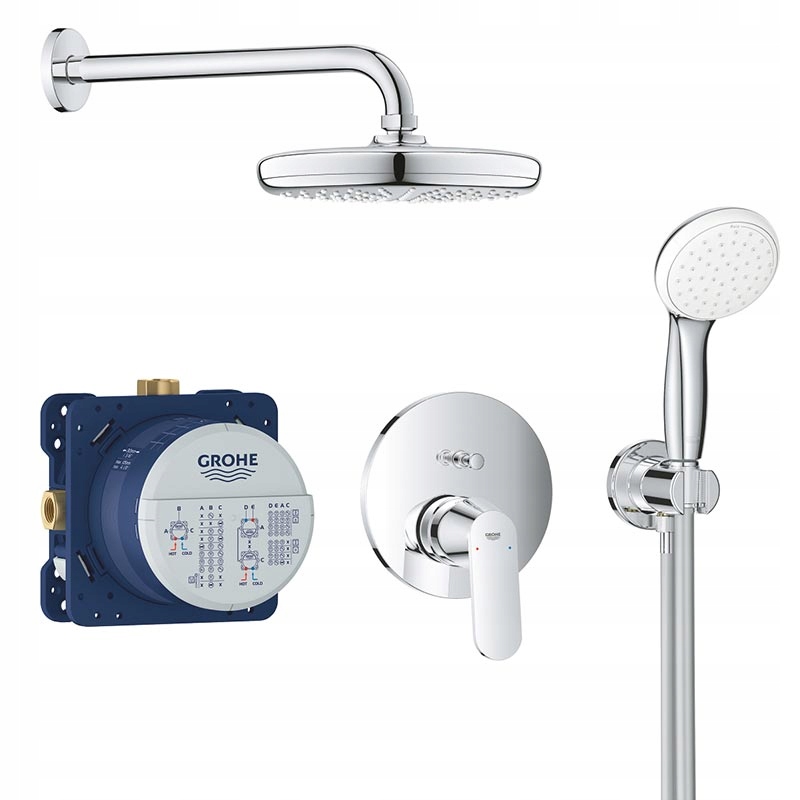 Sprchový panel - Grohe Eurosmart Cosmopolitan Tempesta 210 - Kompl
