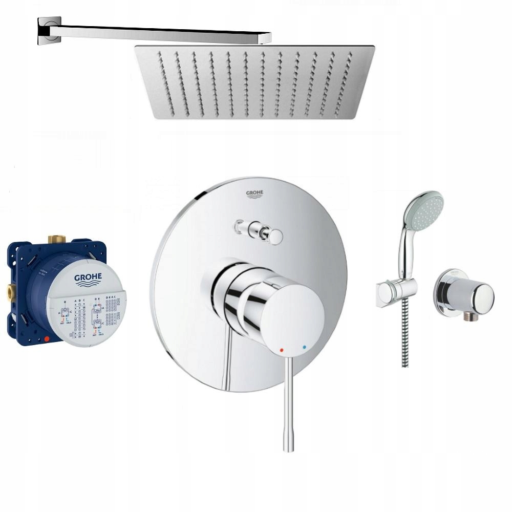 Sprchový panel -  Podomietková sprchová sada Grohe + 30 dažďová sprcha