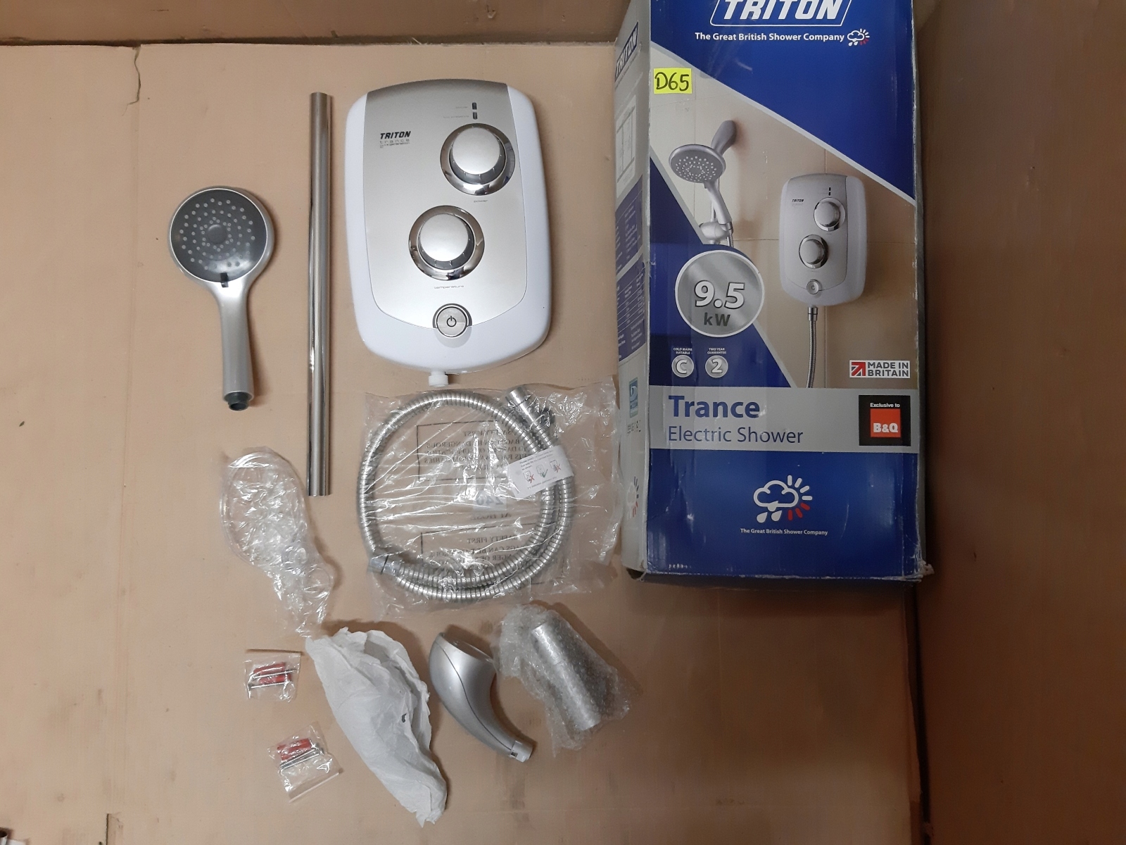 Sprchový panel -  Ohrievač vody TRITON Trance 9,5kW
