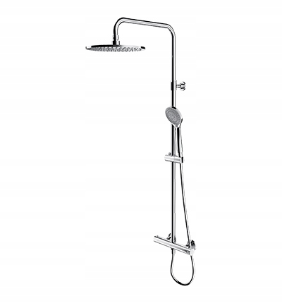 Sprchový panel - Nástenný termostat 25cm Omnires Y1244LUXLCR