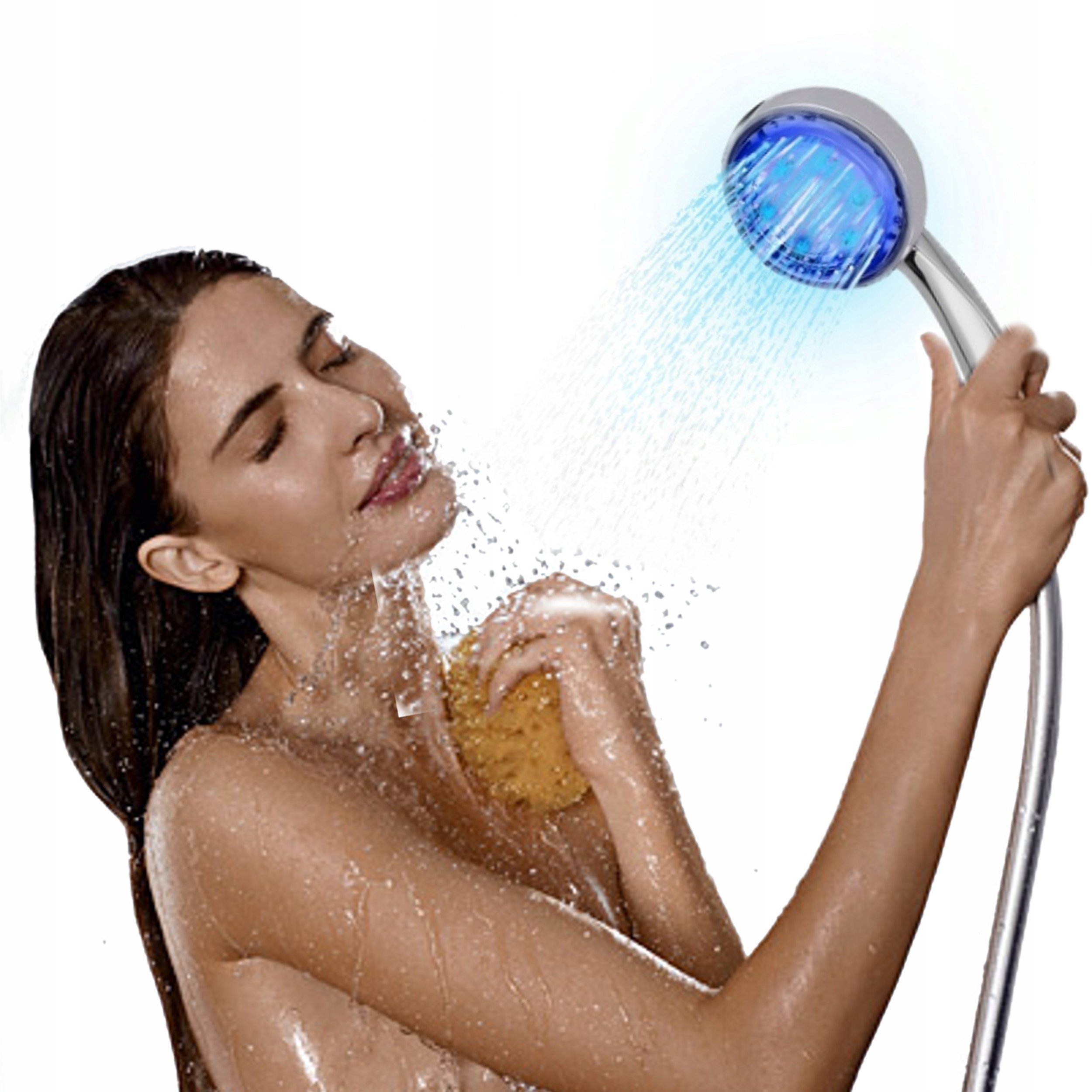 Sprchový panel - Ručná sprcha LED RGB svetlo