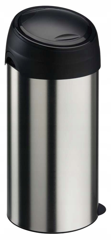 Odpadkový kôš, 60 l, brúsená oceľ