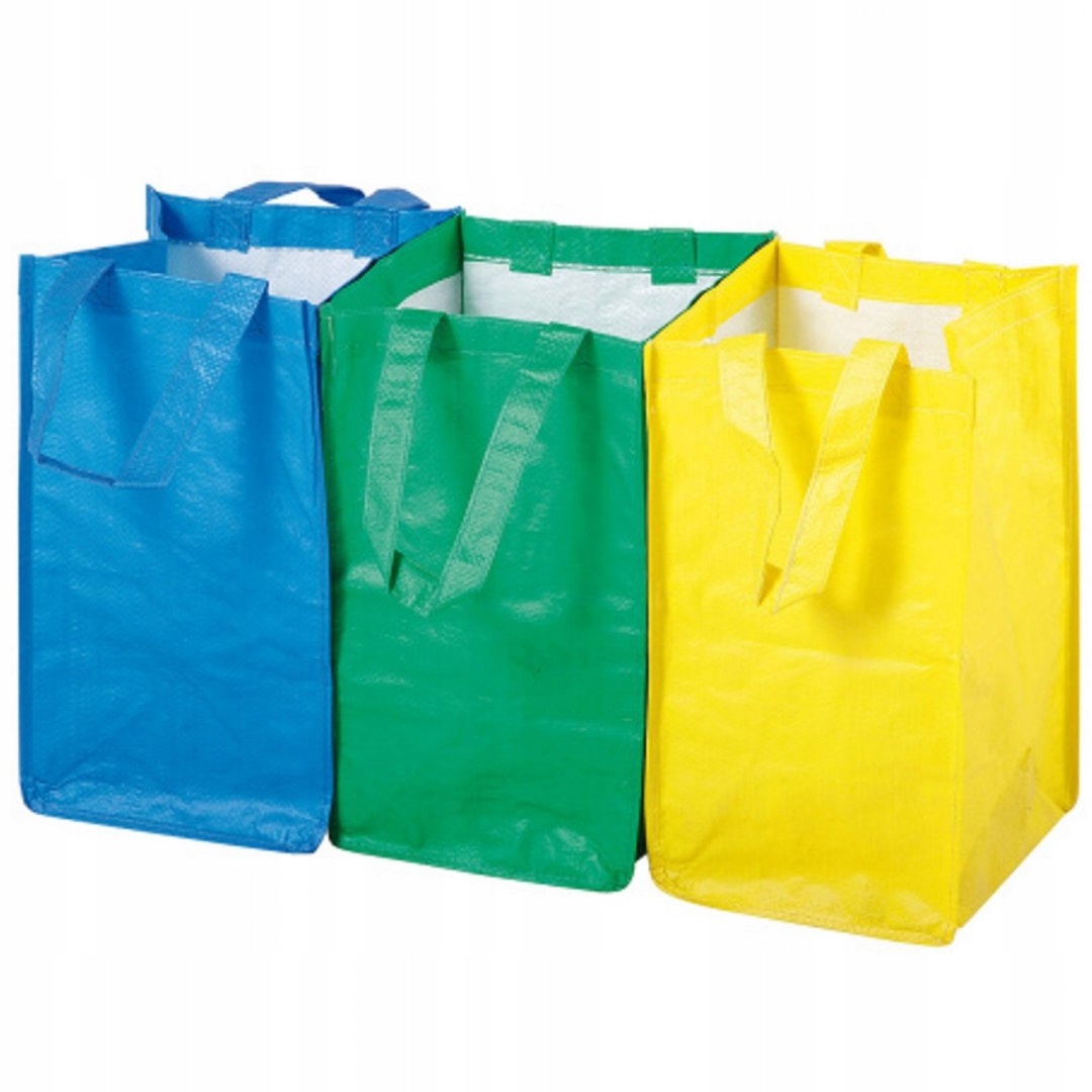SÁČKY NA ODDELENIE ODPADU 3-KUSOVÁ SADA X