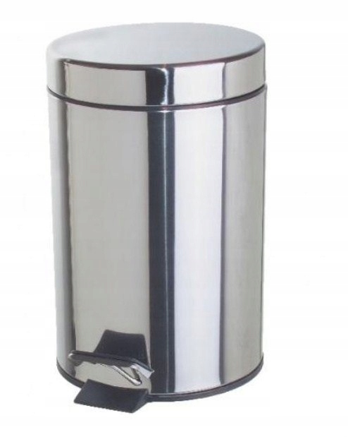 Kôš na pedále, 5l kúpeľňa, kancelária Chrome