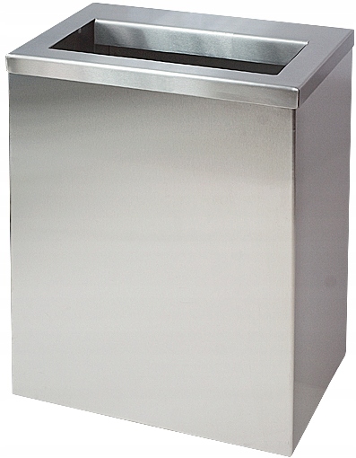 Obdĺžnikový oceľový kôš 40 L