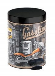Oceľový odpadkový kôš Meliconi NEW LINE 5 L GASOLINE