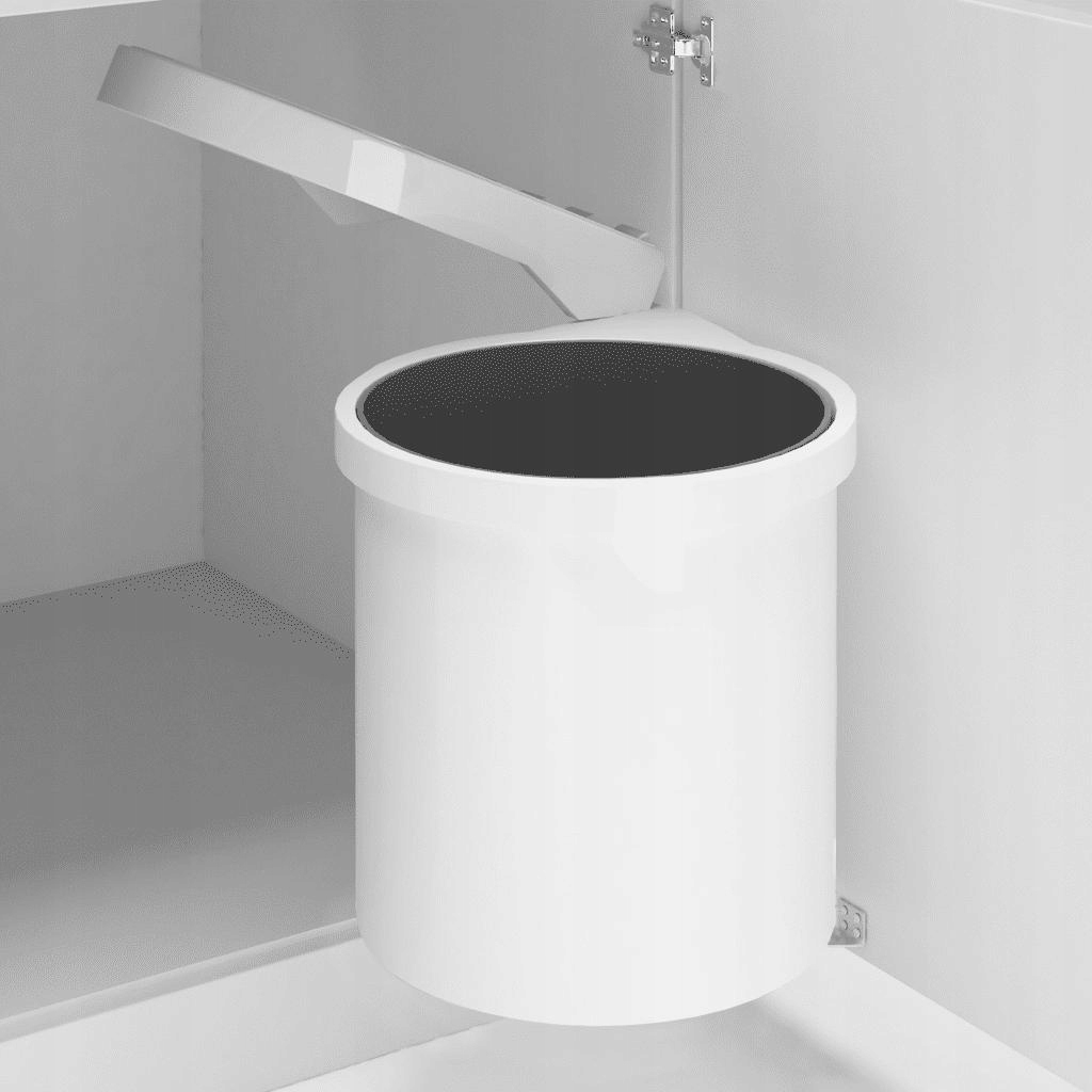 Vstavaný plastový odpadkový kôš, 8 L