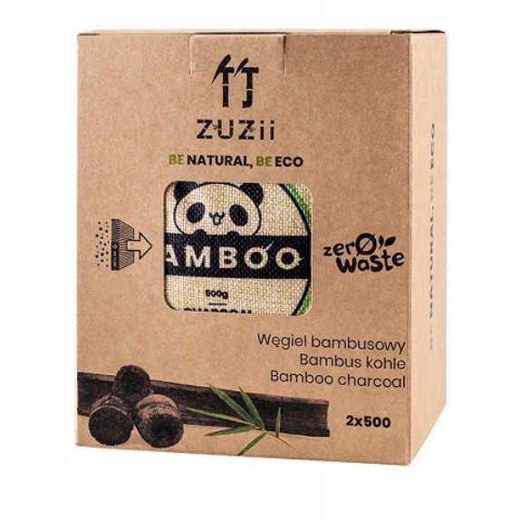 Odvlhčovač vzduchu - Sušička vzduchu, bambusové uhlie, 2x500 g, Zuzia