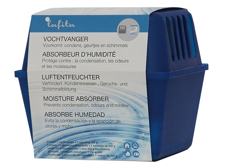 Odvlhčovač vzduchu - VLHKOSTI ABSORBER LAFITA KONTAJNEROVÁ KAZETA 450G