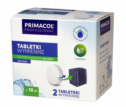 Odvlhčovač vzduchu - NÁHRADNÉ TABLETY PRIMACOLU PRE FREKVENČNÝ 6 KUSOV