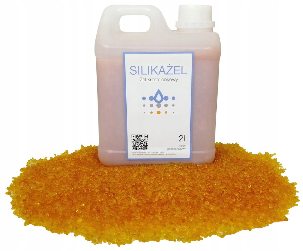 Odvlhčovač vzduchu -  Absorbér vlhkosti - oranžový silikagél 2L