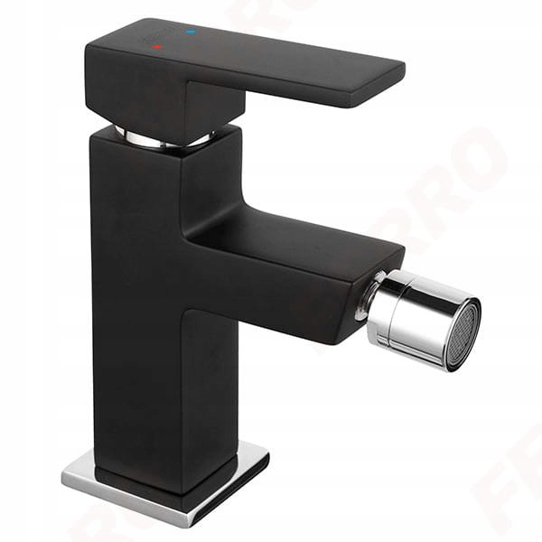 Bidetová batéria - FERRO ZICCO ČIERNY BIDET BATÉRIA BZI6BL