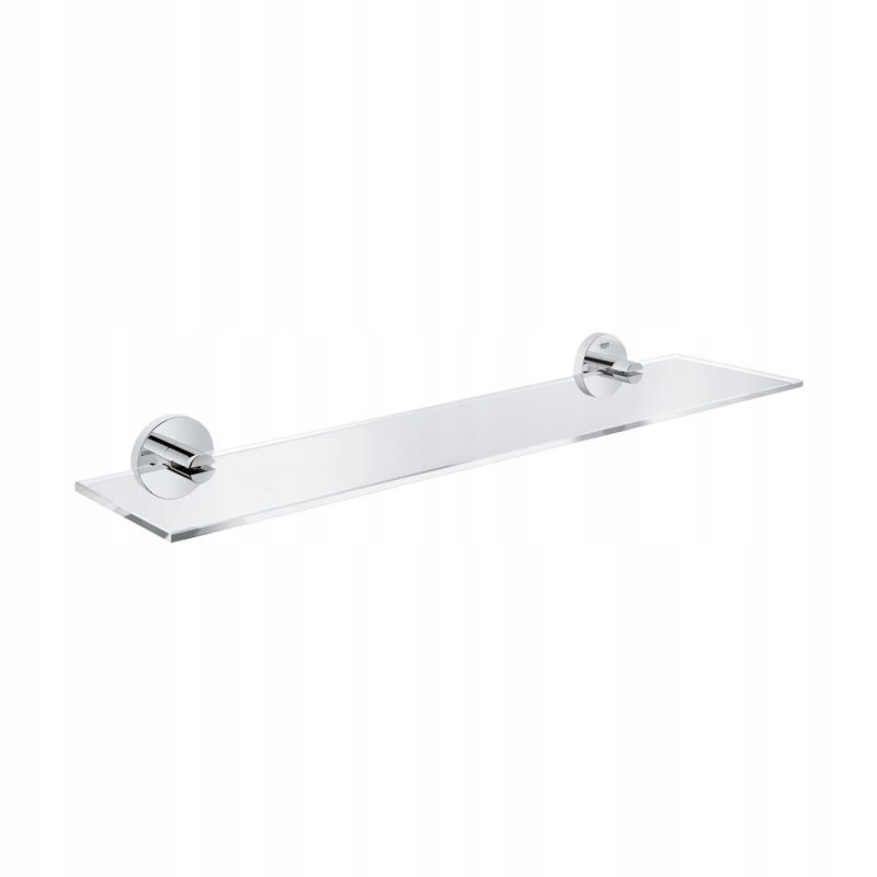 Polička do kúpelne - SKLENENÁ POLIČKA GROHE ESSENTIALS 53X14 CM