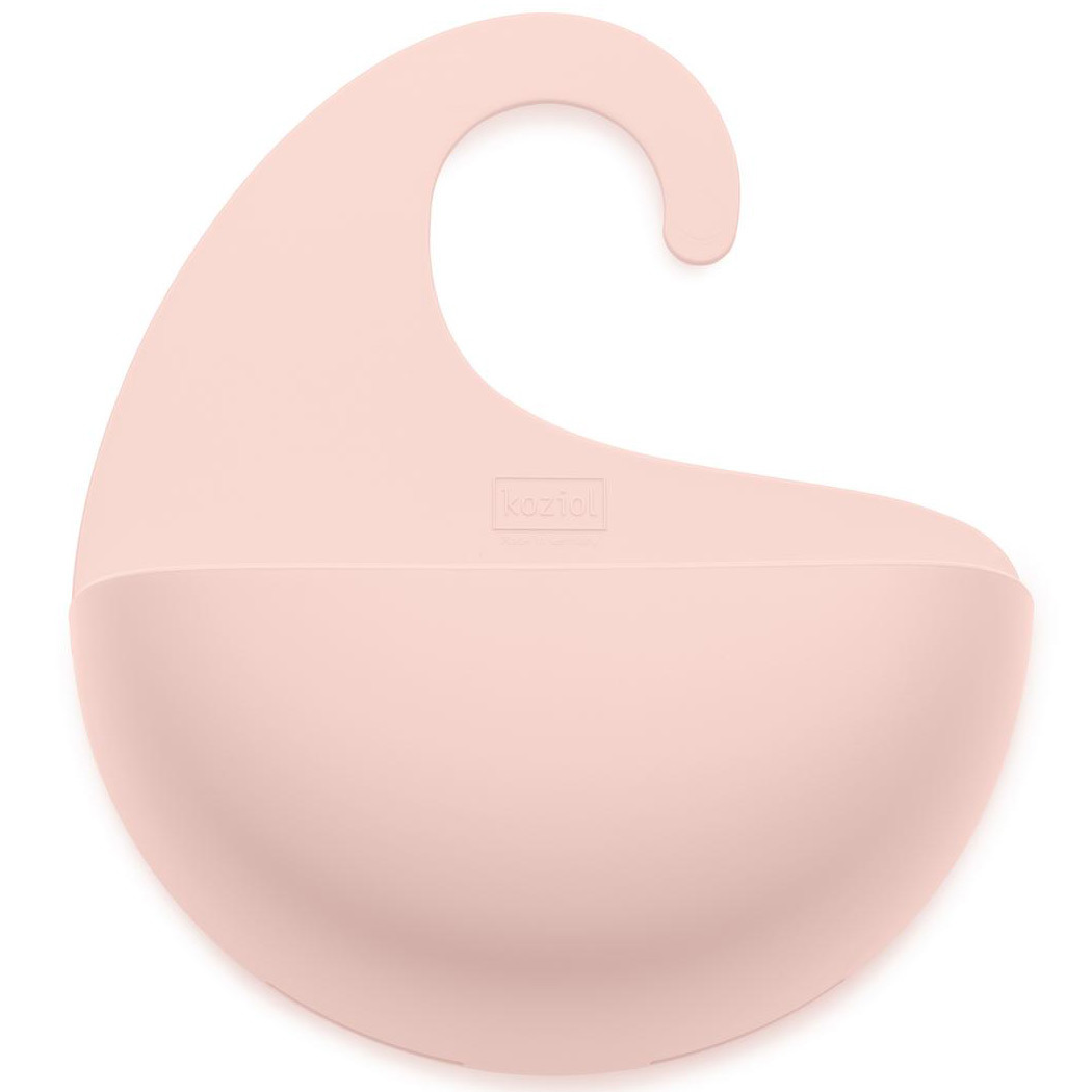 Polička do kúpelne - KOŠÍKOVÝ KOŠÍK ORGANIZÁTOR KONTAJNER PINK KOZIOL