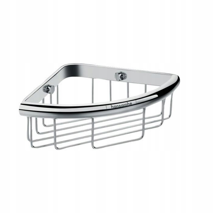 Polička do kúpelne - Rohový kôš Hansgrohe Logis Universal Chrome