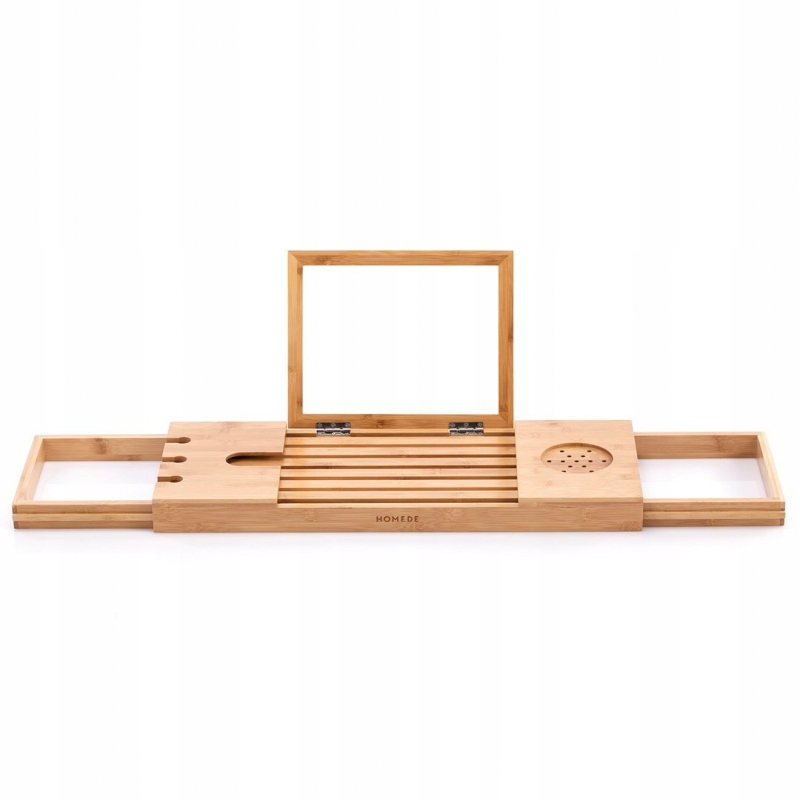 Polička do kúpelne - BATHTUBETRAY HOM MELEDIN BAMBOO 70X23X4,5