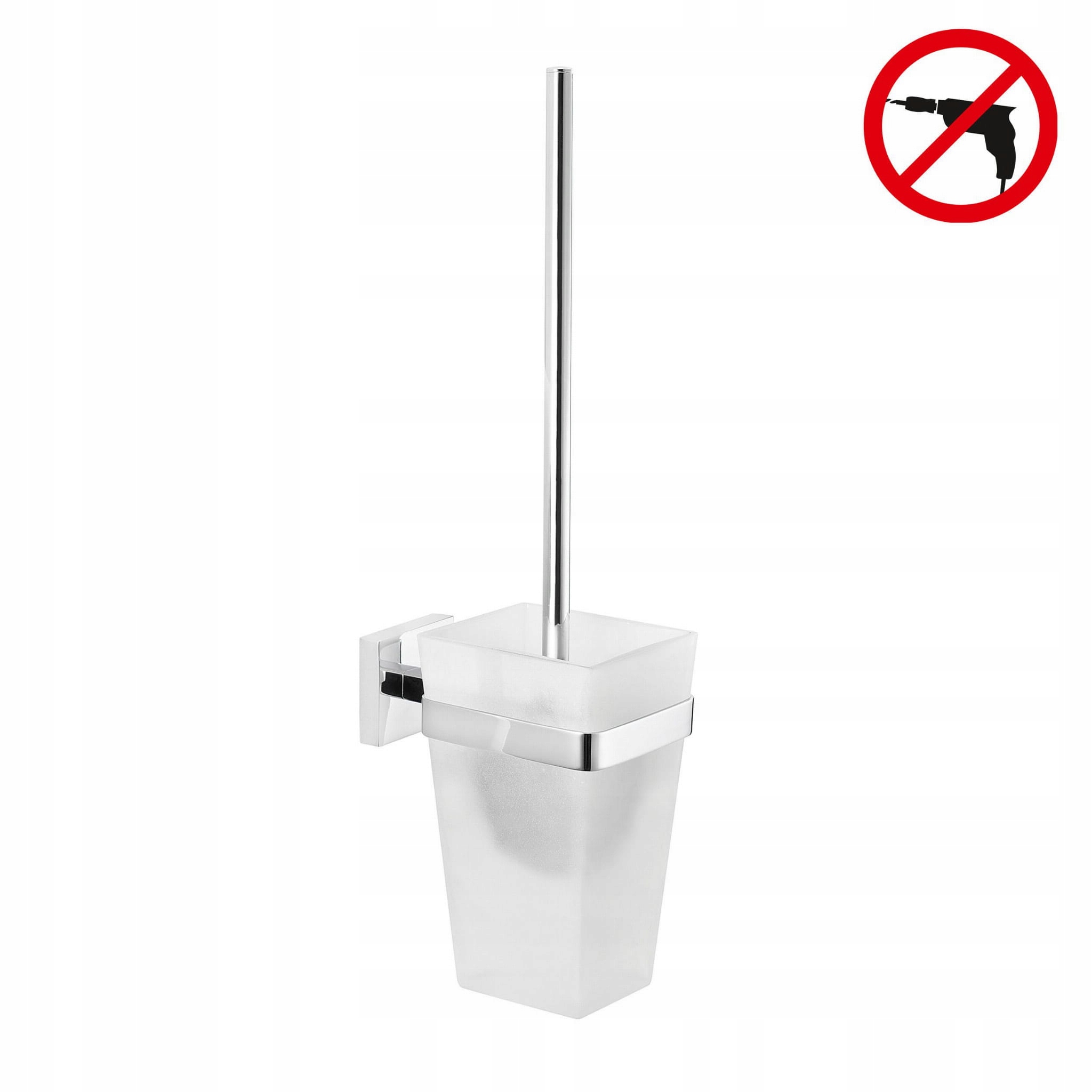 WC kefa - Nástenná WC kefa TESA Premium White DELUXXE