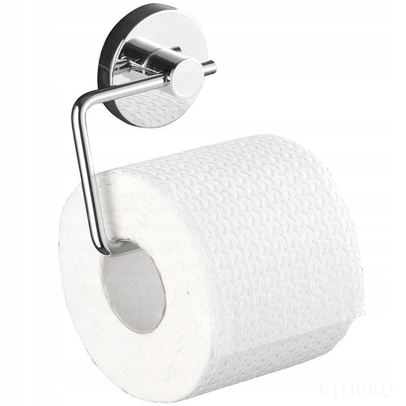 Držiak papiera Oceľový chrómovaný kovový držiak na toaletný papier