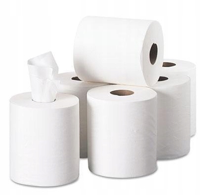 Držiak papiera 6 x papierová utierka v roli 2W 100% CELLULOSE 110M