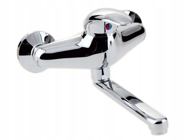 Umyvadlová batéria - B.42.SA.2 METEOROVÝ faucet STENNÁ SATINOVÁ STENA