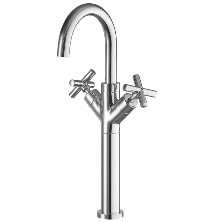 Umyvadlová batéria - OMNIRES MODERNÝ VYSOKOTLAKOVÝ MIEŠAČ 42 CM