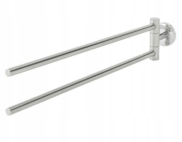 Vešiak - Uteráky, vešiak, brúsená oceľ 44 cm