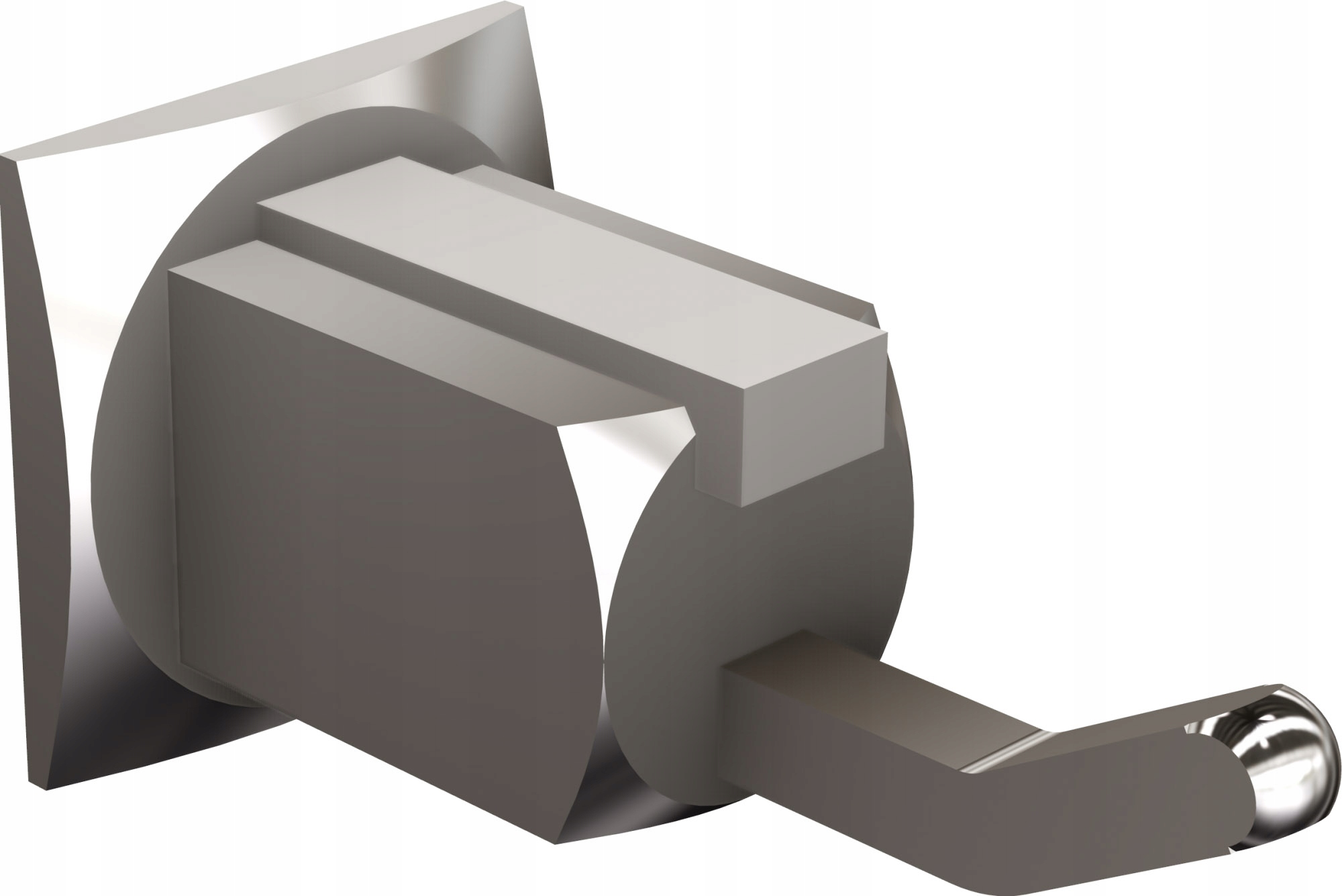 Vešiak - ANDEX 603CS 1-HÁKOVÝ ZÁVESNÍK MODERNÝ CHROM + SATIN