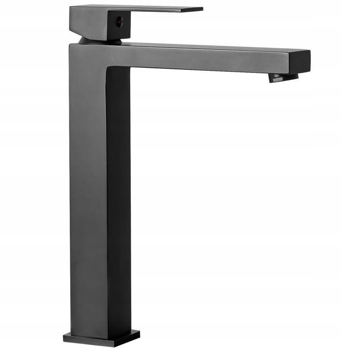 Umyvadlová batéria - Umývadlový faucet Fenix čierny vysoký REA-B7849