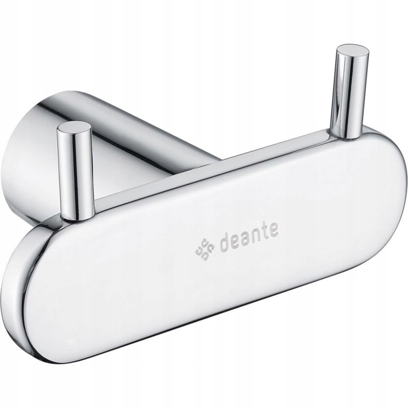 Vešiak - HÁČIK DVOJITÝ ZÁVES GLOSSY CHROME DEANTE