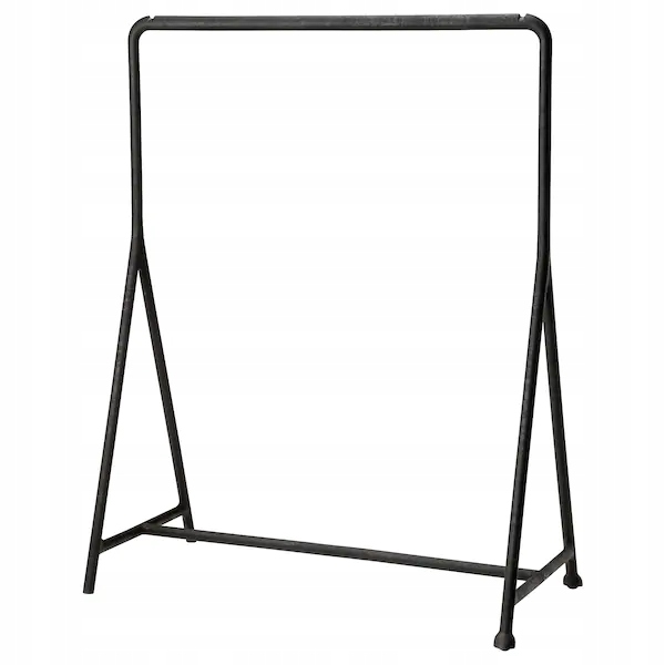 Vešiak - IKEA TURBO Vešiak na oblečenie čierny 117x59 cm