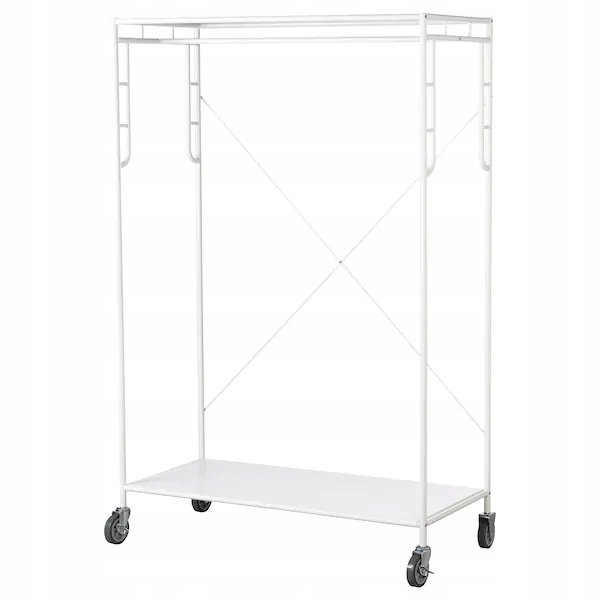 Vešiak - IKEA SAMMANKOPPLA Vešiak na oblečenie biela 113x50