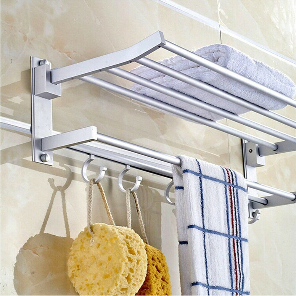 Vešiak - Skladací a pohyblivý stojan na uteráky 60cm