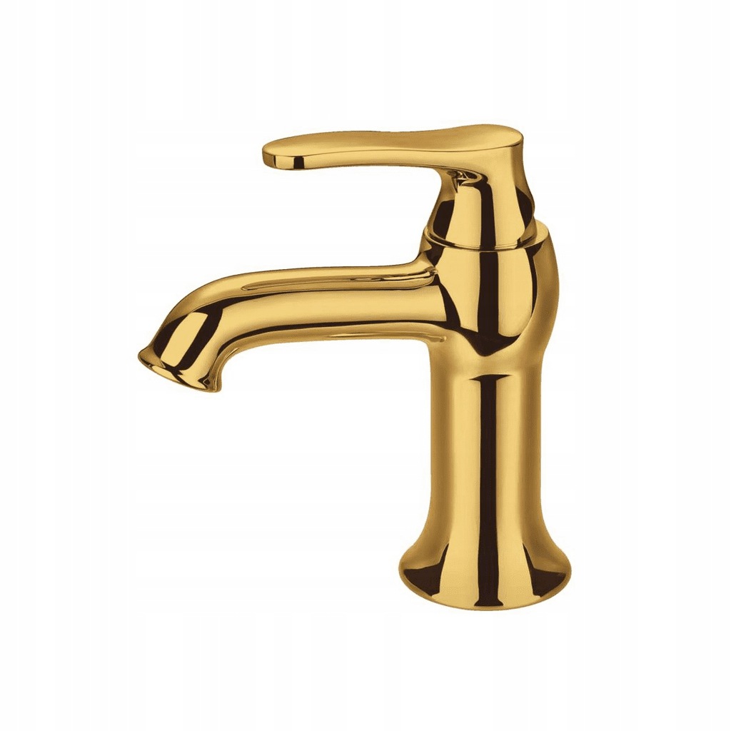 Umyvadlová batéria - Omnires Art Deco mixér na umývadlo so zlatom