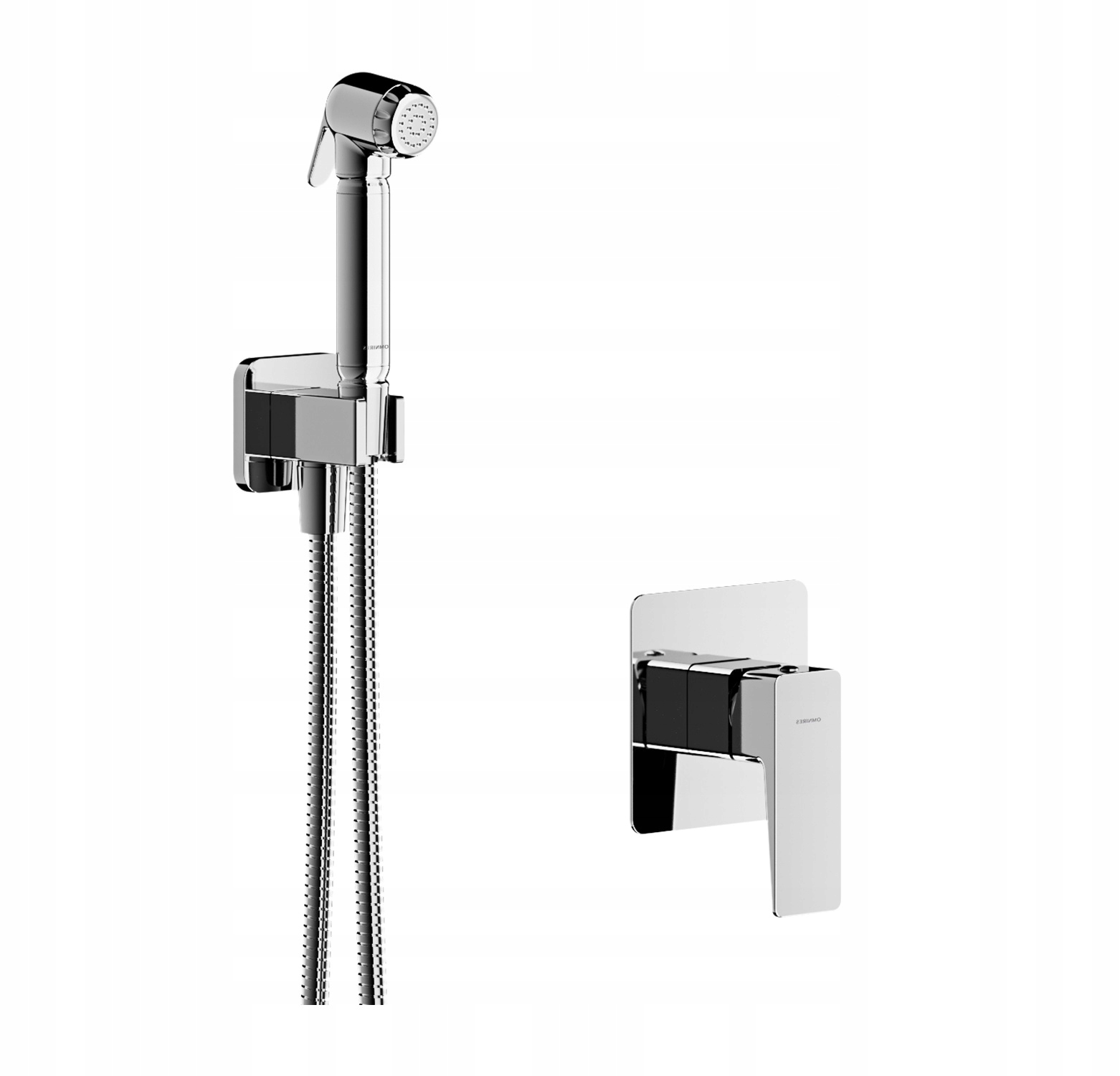 Umyvadlová batéria - OMNIRES PARMA CHROME FLUSHED BIDET SYSTEM