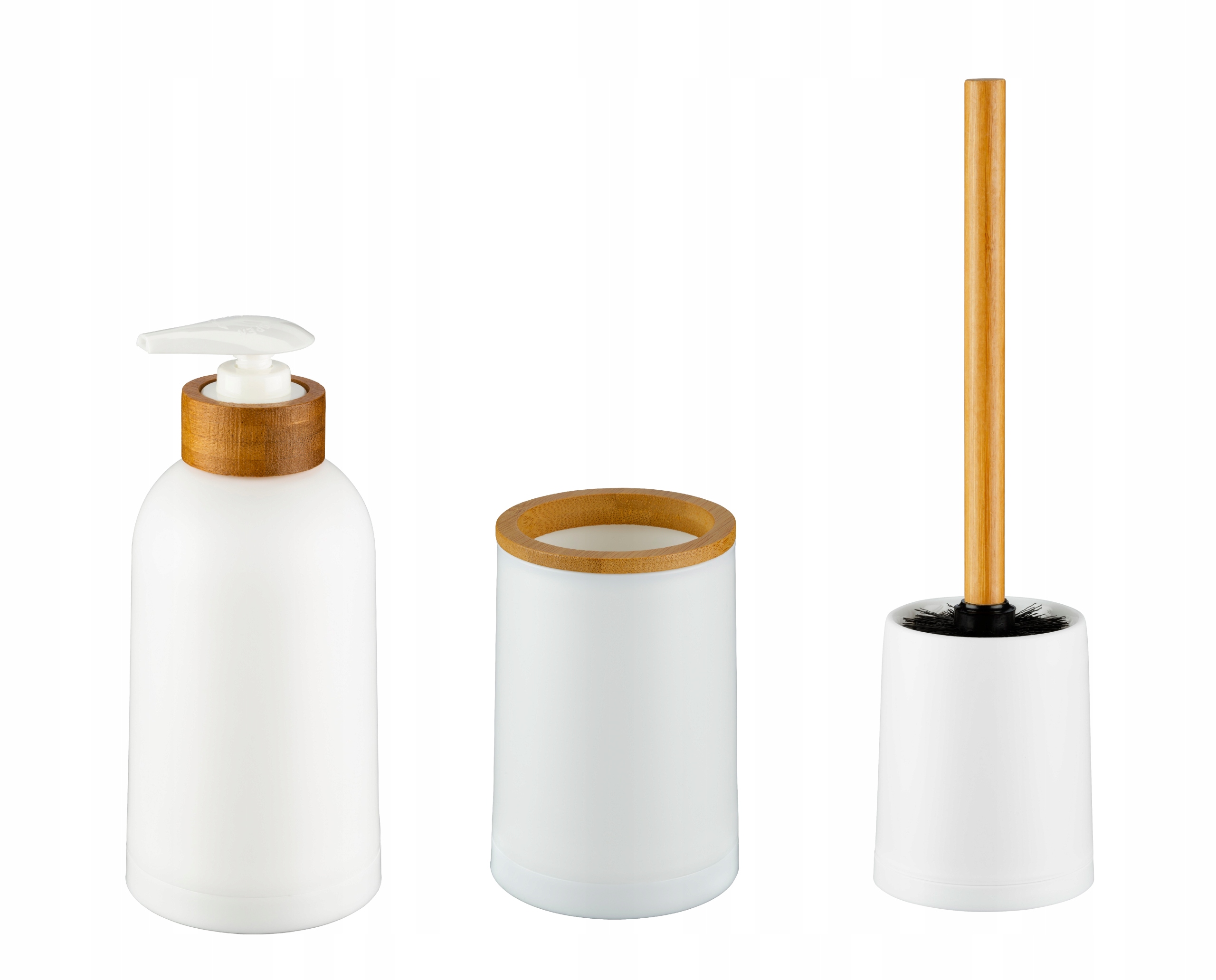 Kupelňový set doplnkov - SADA KÚPEĽNE ESPINO WC WC KEFKA 002