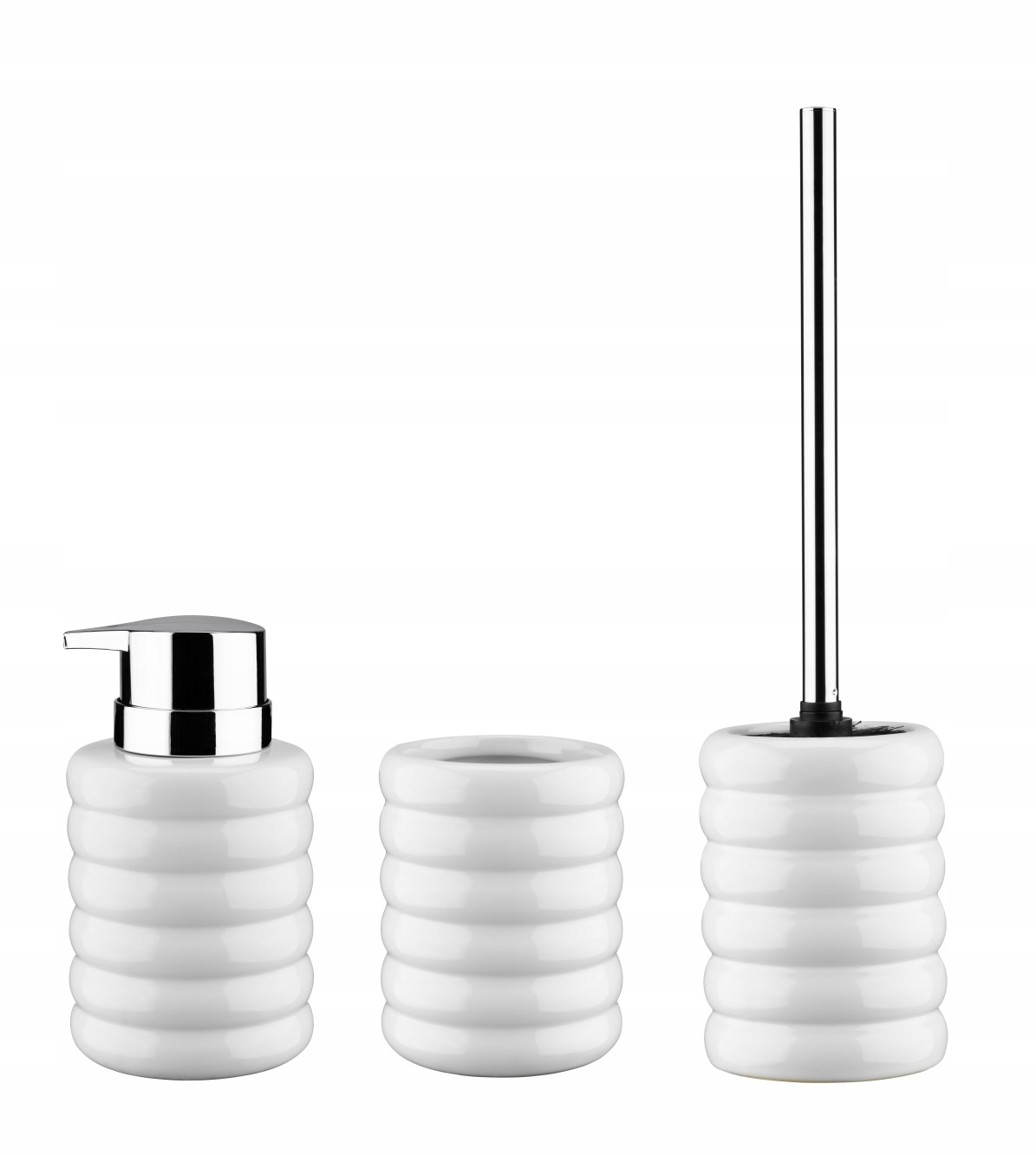 Kupelňový set doplnkov - AZIBO KÚPEĽŇOVÁ SADA WC KEFKA 002