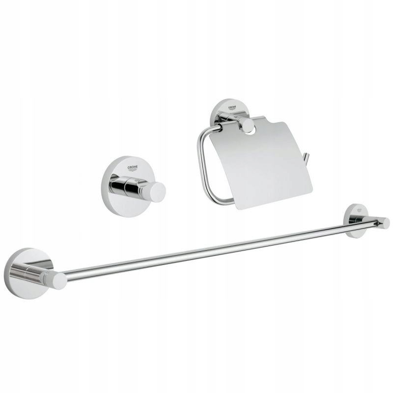 Kupelňový set doplnkov - SÚPRAVA NA PRÍSLUŠENSTVO KÚPEĽNE GROHE ESSENTIALS
