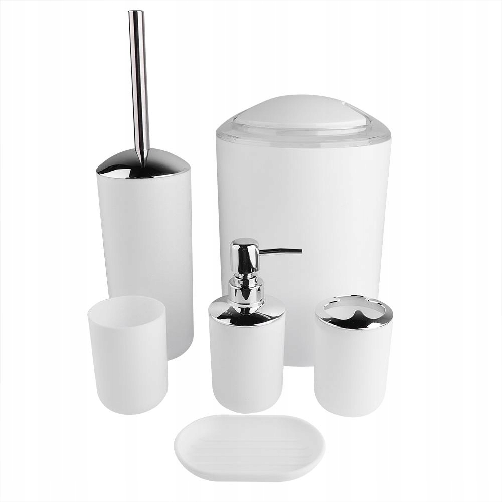 Kupelňový set doplnkov - SADA KOŠÍKOVEJ KÚPEĽNE 6EL WC